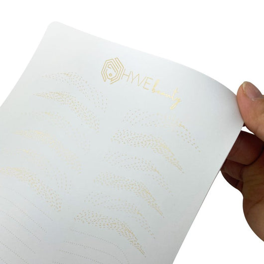 Double Sided Thickened Practice Skin - GOLD - HYVE Beauty