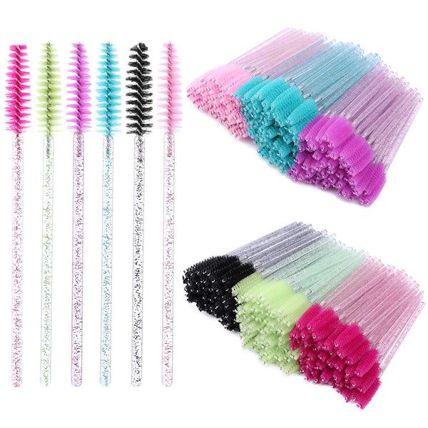 Glitter Mermaid Disposable Mascara Wands (50 PACK)