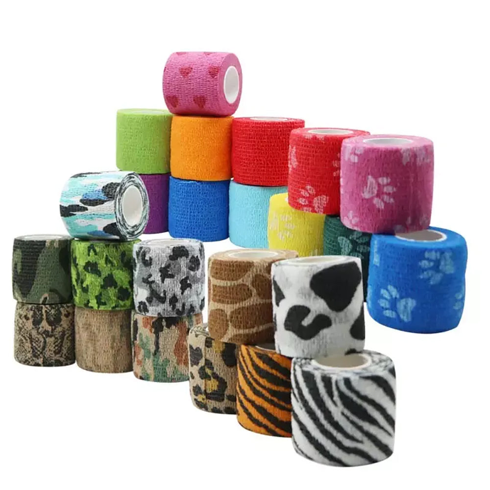 Sensi Hand Piece Wrap - Animal Print 2"