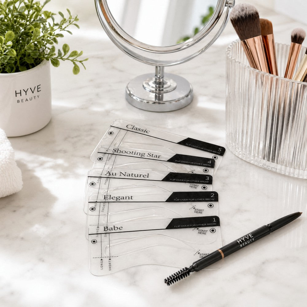 Hyve Custom Brow Mapping Stencils