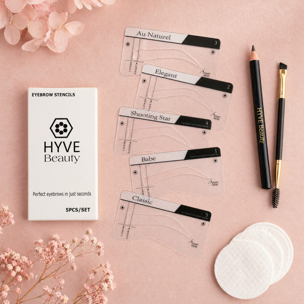 Hyve Custom Brow Mapping Stencils