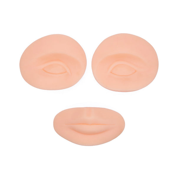3 Piece Eye and Lip set Practice Skin