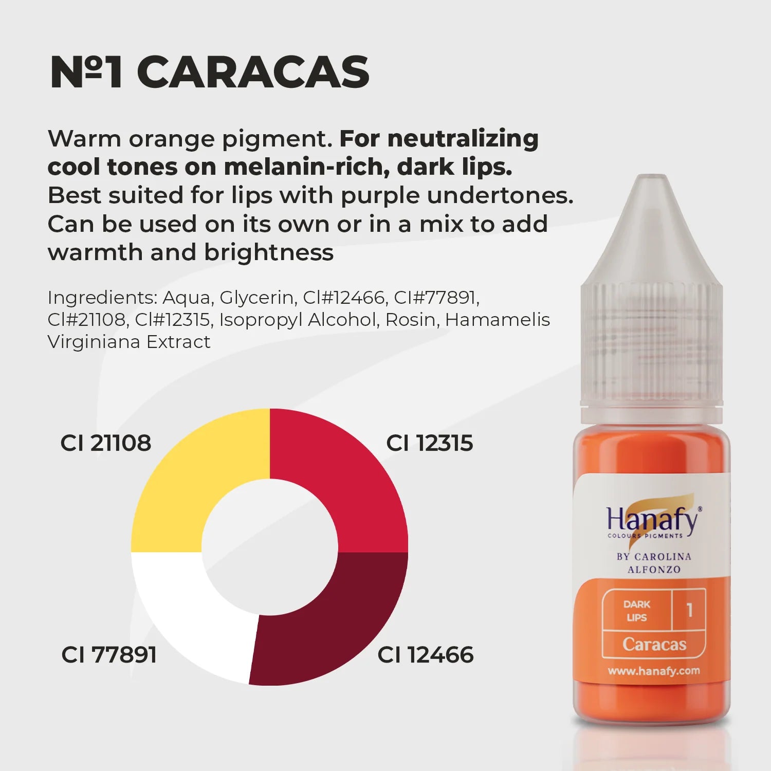 Hanafy - Dark Lips N1 - Caracas 10ML