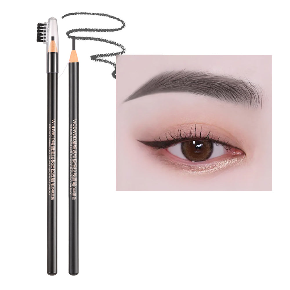 Ultra Thin Fine 2.0mm Outline and Hairstroke Pencils - BLACK