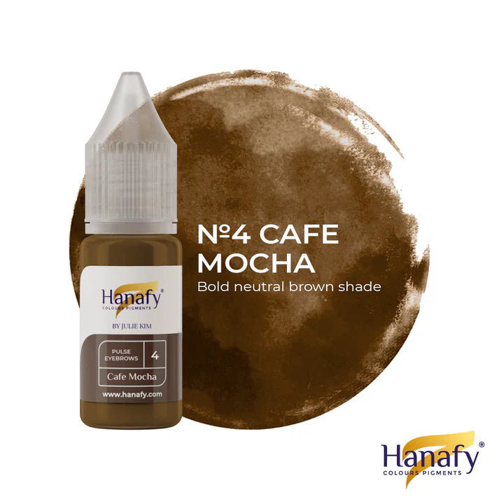 Hanafy Pulse Eyebrow x Julie Kim - Cafe Mocha No. 4 (10ml)