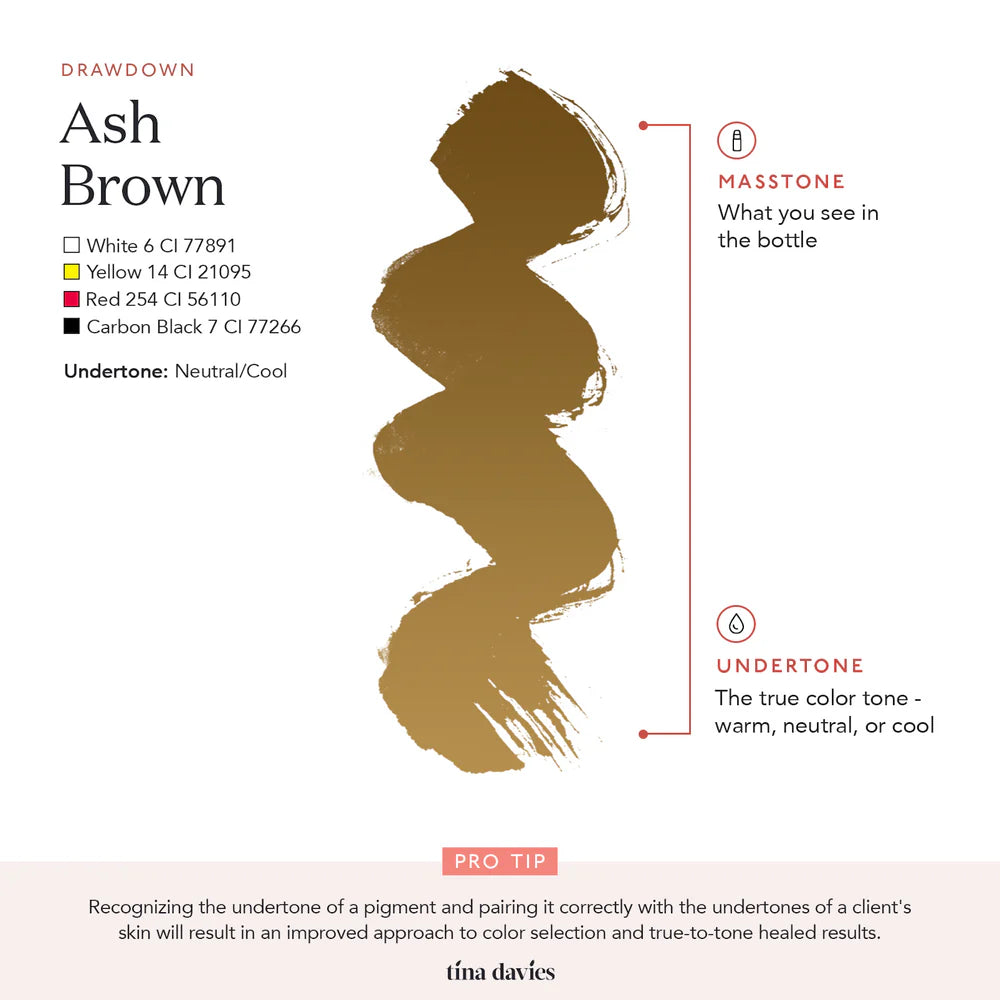 Tina Davies I ❤ INK - Ash Brown