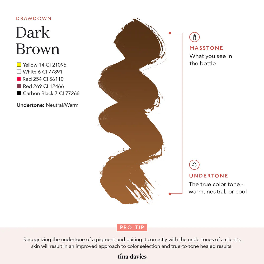 Tina Davies I ❤ INK  - Dark Brown