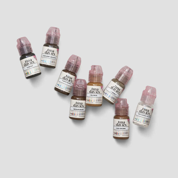 Tina Davies x Perma Blend - I ❤ INK Brow Collection Bolder Brown