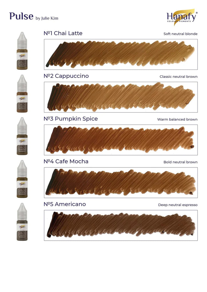 Hanafy Pulse Full Eyebrow Set x Julie Kim (10ml)