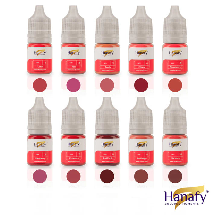 Hanafy Lips - INDIVIDUAL COLOURS NOW IN 5ML