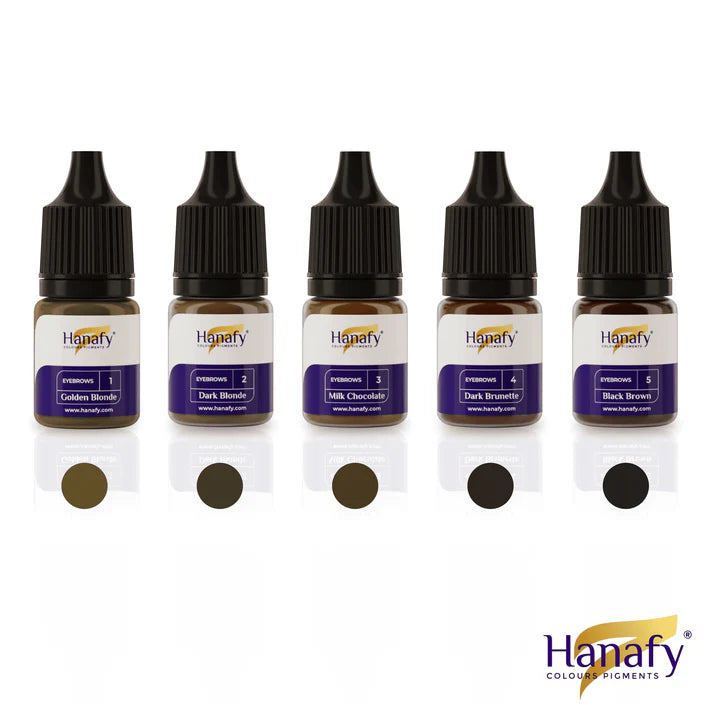 Hanafy Eyebrow Mini Set - 5ML SET