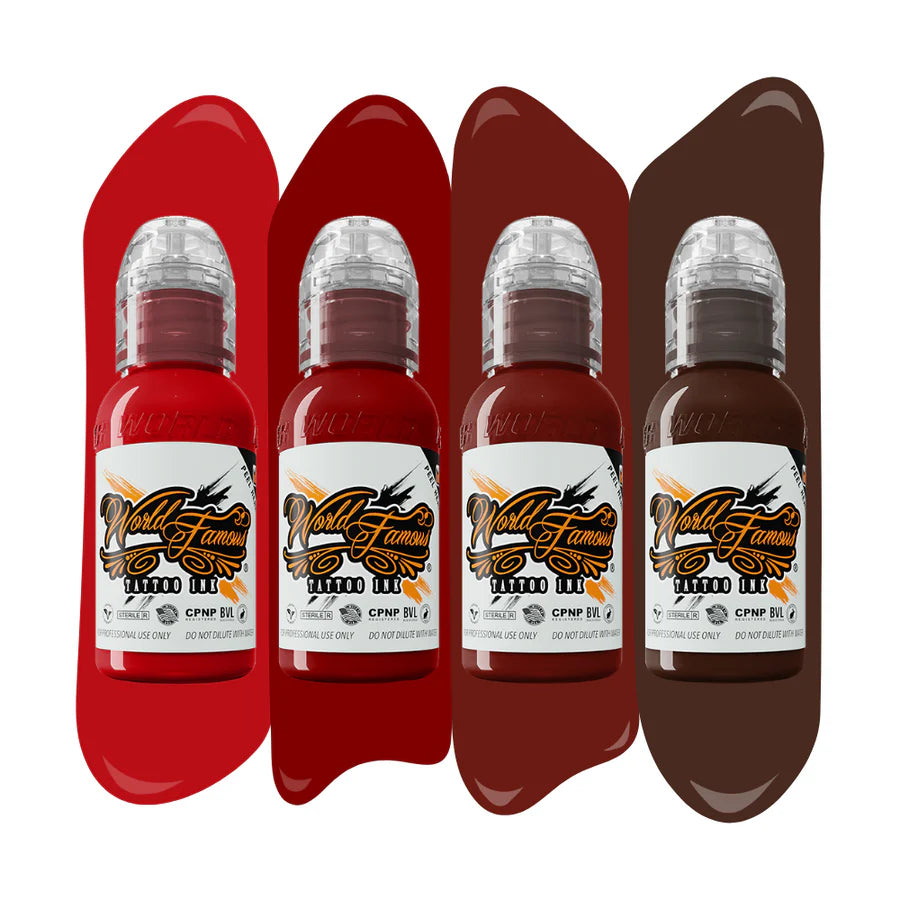 World Famous Tattoo Ink - Mak's Blood Set EXP 04/2027