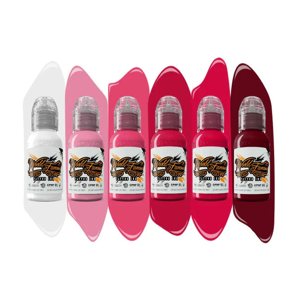 World Famous Tattoo Ink - Pink Neon Effect Series
