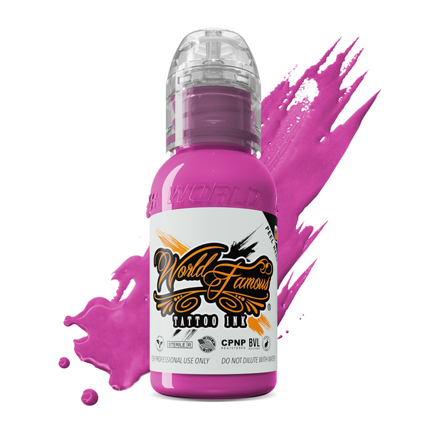 World Famous Tattoo Ink - Paris Pink