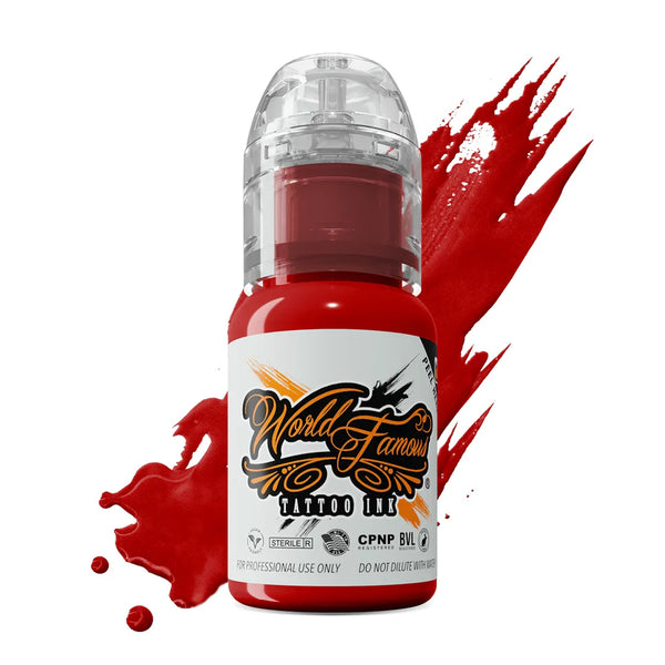 World Famous Tattoo Ink - Paul Rogers Red