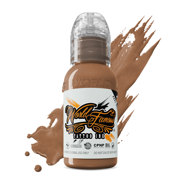 World Famous Tattoo Ink - Tan Mink