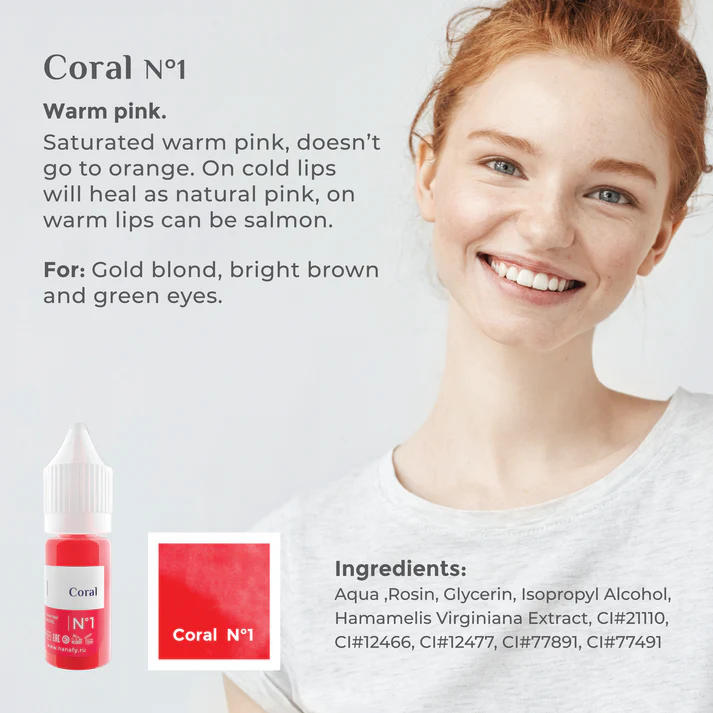 Coral No. 1 - Lip Pigment