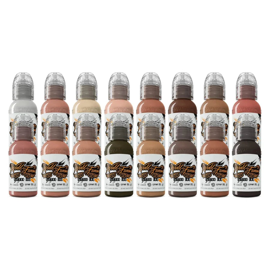 World Famous Tattoo Ink Set - Pink Ribbon Series