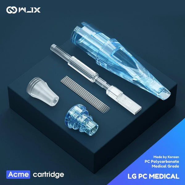 WJX Tattoo Professional Cartridges Needles 0.3MM Standard Curved Magnum (Box of 20)