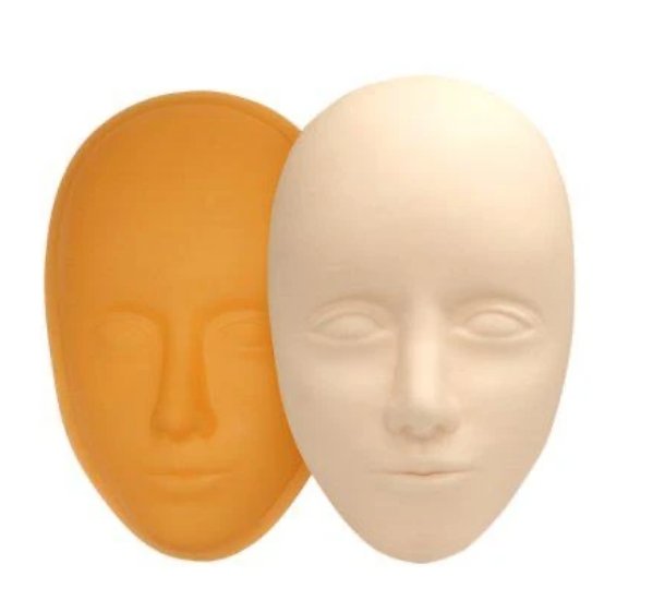 3D Full Face Practice Skin & Hard Face Mould - HYVE Beauty