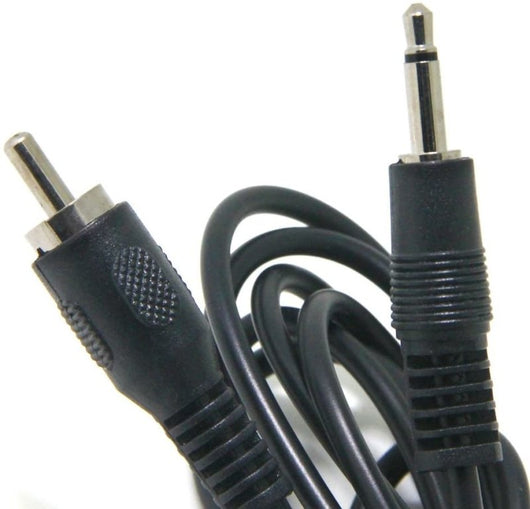 6Ft 1/8"(3.5mm) Mono Male to RCA-Male Cable - HYVE Beauty