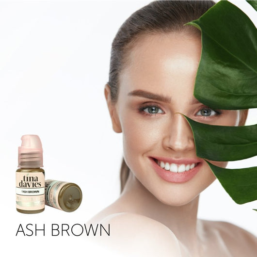 Ash Brown Pigment - Tina Davies by Perma Blend - 15ML - HYVE Beauty