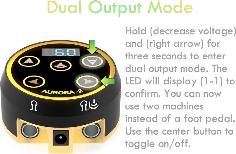 Aurora II LCD Tattoo Power Supply | HYVE Beauty
