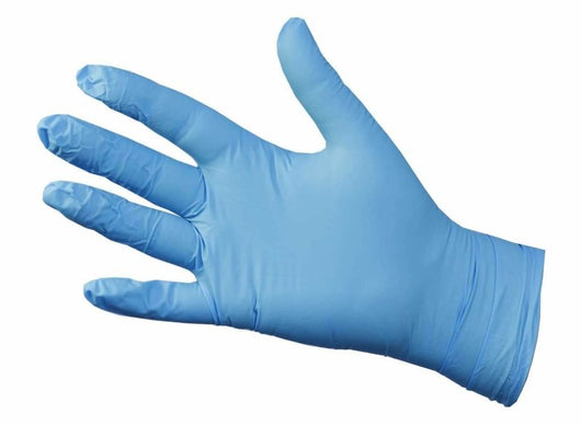 Blue Nitrile Medical Exam Gloves - 100bx - HYVE Beauty