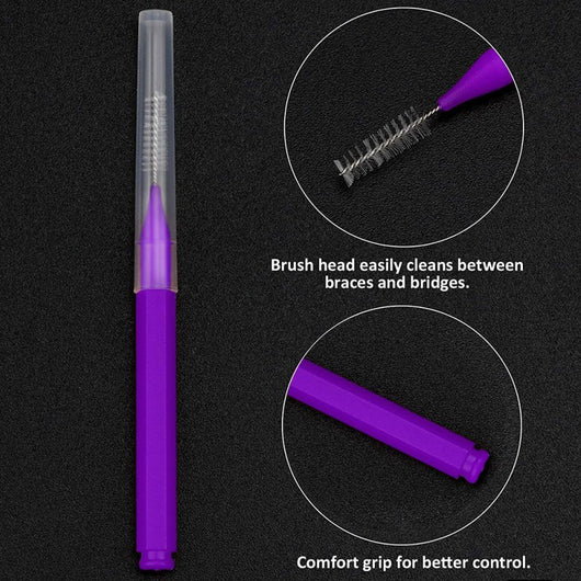 Brow Lamination Mini Dental Brushes - 3 Colors - HYVE Beauty