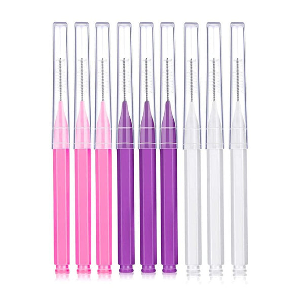 Brow Lamination Mini Dental Brushes - 3 Colors - HYVE Beauty