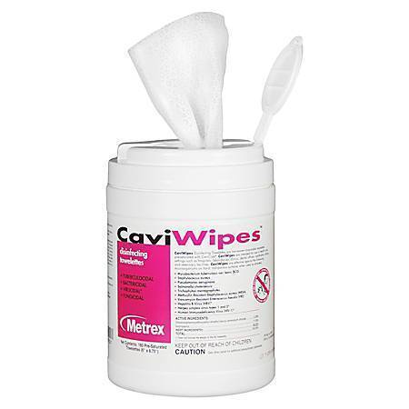 Caviwipes Disinfectant Towelettes 160/Tub - HYVE Beauty