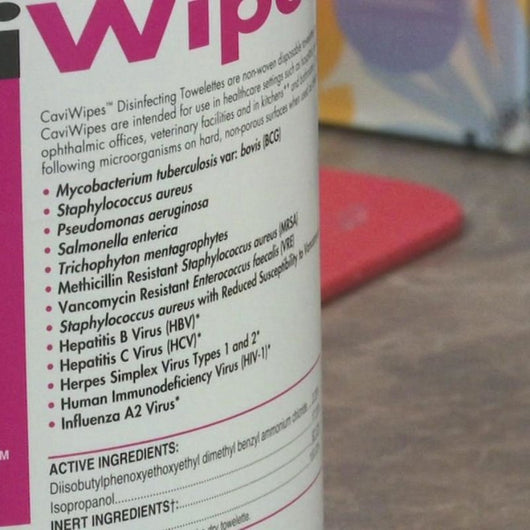 Caviwipes Disinfectant Towelettes 160/Tub - HYVE Beauty