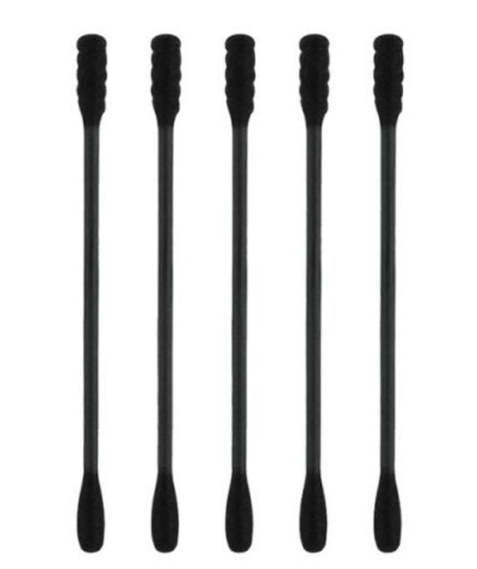 Cute AF Cotton Swabs - Shadow Black - HYVE Beauty