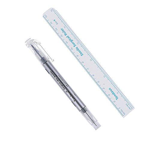 Double Ended Surgical Marker and Flexi-Ruler Combo Pack