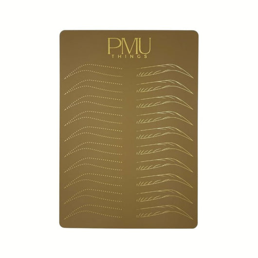 Double Sided "Ebony Brows" & Full Face Practice Skins - 5 pack - HYVE Beauty