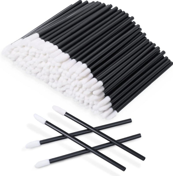 Flocked Applicators - Black - HYVE Beauty