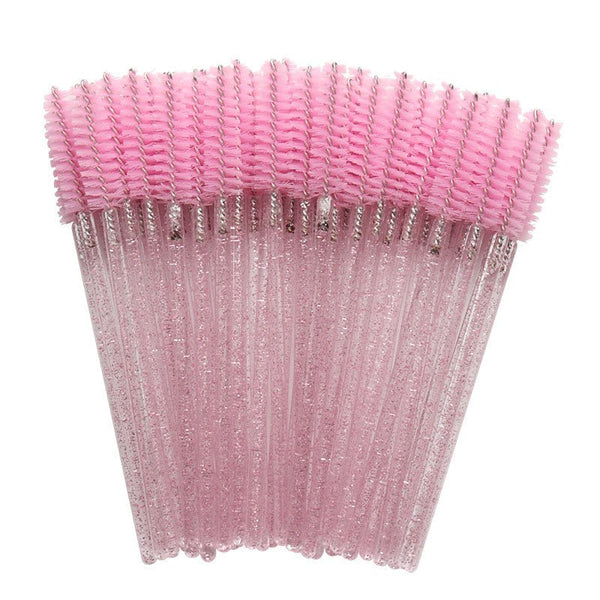 Glitter Mermaid Disposable Mascara Wands - Pink - HYVE Beauty