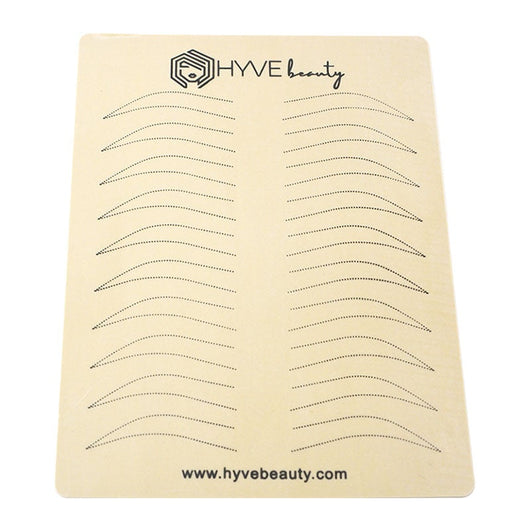 Inkless Eyebrow Practice Skin - Double Sided - Ombre - HYVE Beauty
