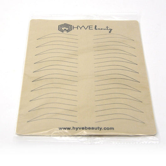 Inkless Eyebrow Practice Skin - Double Sided - Ombre - HYVE Beauty