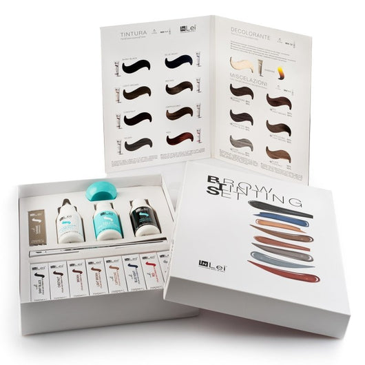 INLEI® EYELASH AND BROW TINTING SET - HYVE Beauty
