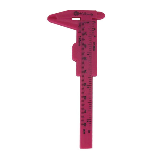 Mini Vernier Brow Caliper - Pink - HYVE Beauty