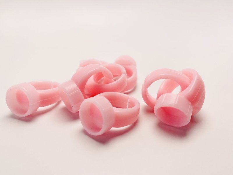 Pigment Cup Ring - Silicone - Light Pink - HYVE Beauty
