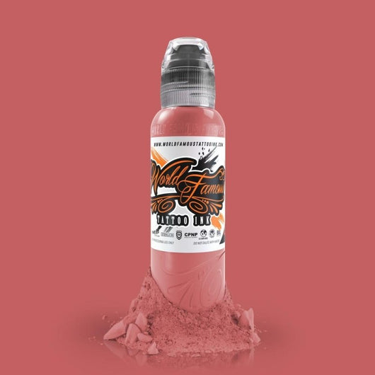 Pink Ribbon Warm Peach Ink by World Famous Tattoo Ink - HYVE Beauty