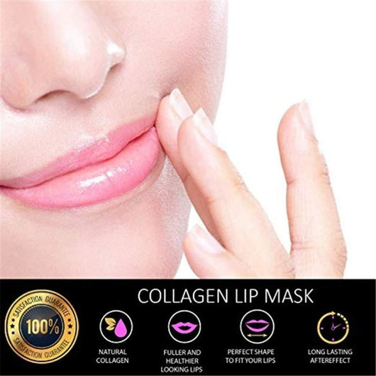 Pucker-up PINK Collagen Hydrating Lip Mask - 5 pack - HYVE Beauty