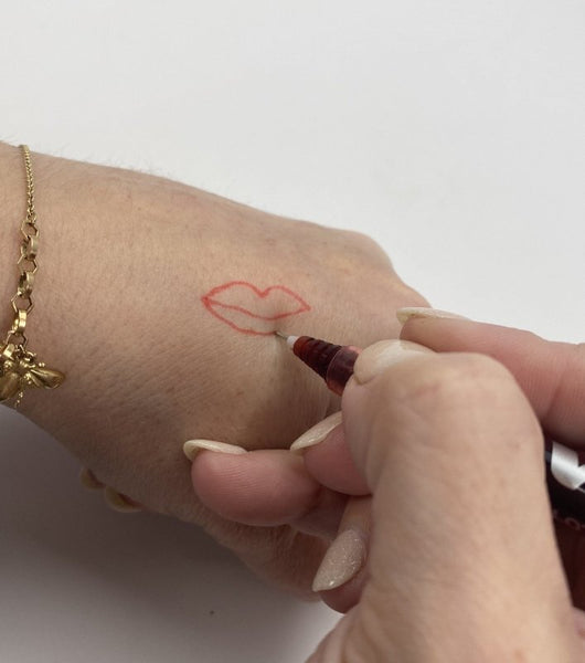 Red Tattoo Skin Marker for Lips PMU - HYVE Beauty