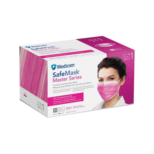 SafeMask - Master Series - Earloop Mask - Hot Pink - HYVE Beauty
