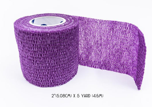 Sensi Hand Piece Wrap - Purple 2" - HYVE Beauty