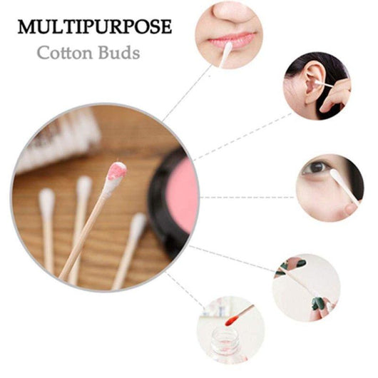 Sterile Cotton Tips Swabs 6" - Box of 200 - HYVE Beauty