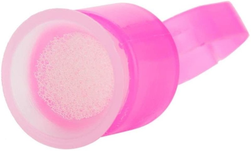 Sterile Pigment Sponge Ring Cups - Pink - HYVE Beauty