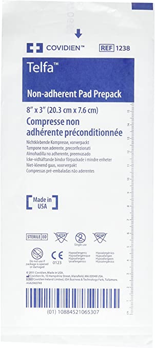 Telfa Sterile Non - Adherent Pads 3x8 - 5 pack - HYVE Beauty